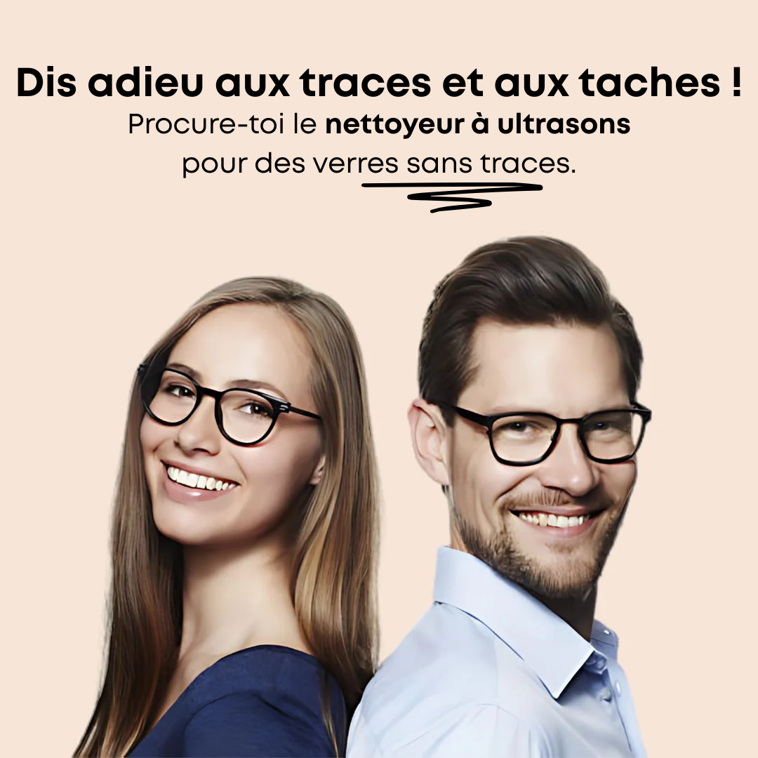Nettoyeur de lunettes à ultrasons
